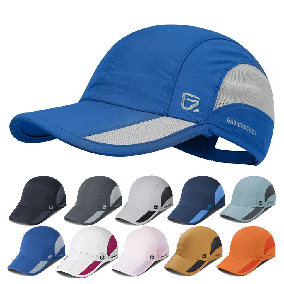 Running Cap Lightweight - GADIEMKENSD Unisex-Sportkappe, schnell trocknend, verstellbar, leicht,