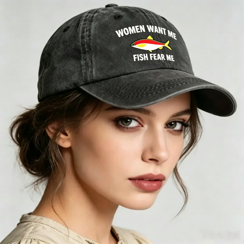 Golf Cap Dad - Bedruckte, gewaschene Baumwoll-Baseballkappe mit verstellbarem Verschluss,