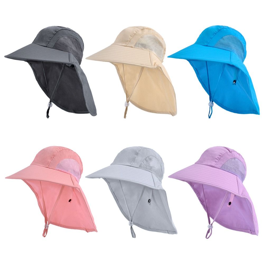 Sun Hat Wide Brim - Sonnenhut für Jungen und Mädchen, Strandhut,