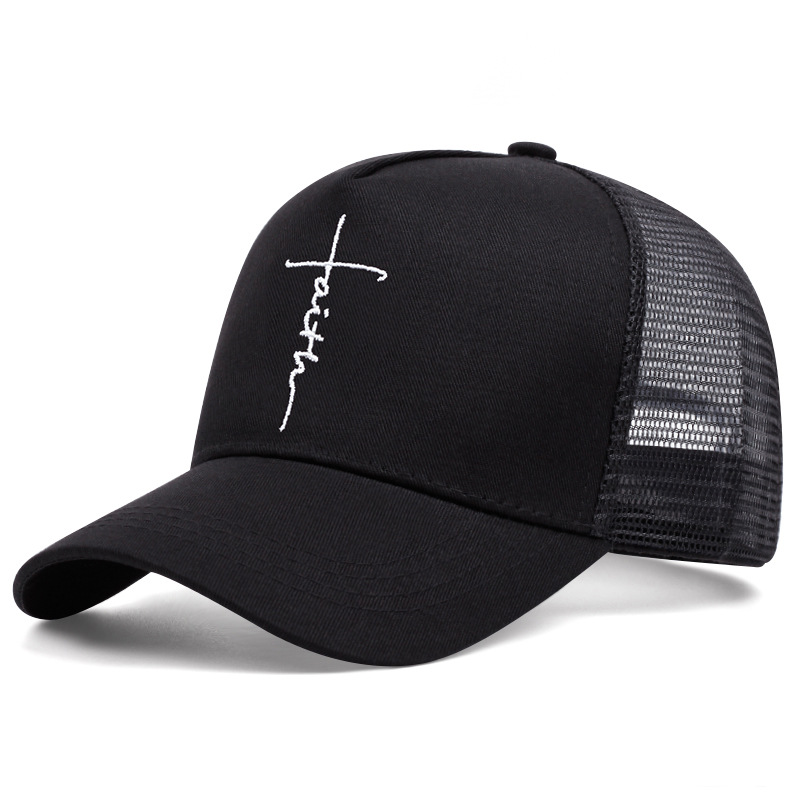 Kreuzstickerei Leicht Gebogene – Trucker Cap Mesh Bewertung und Preis