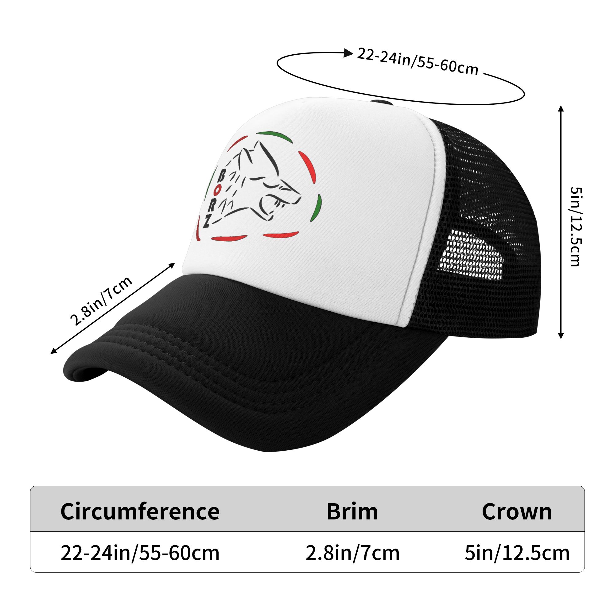 Tschetschenischer Wolf, Borz-D – Trucker Cap Mesh Bewertung und Preis