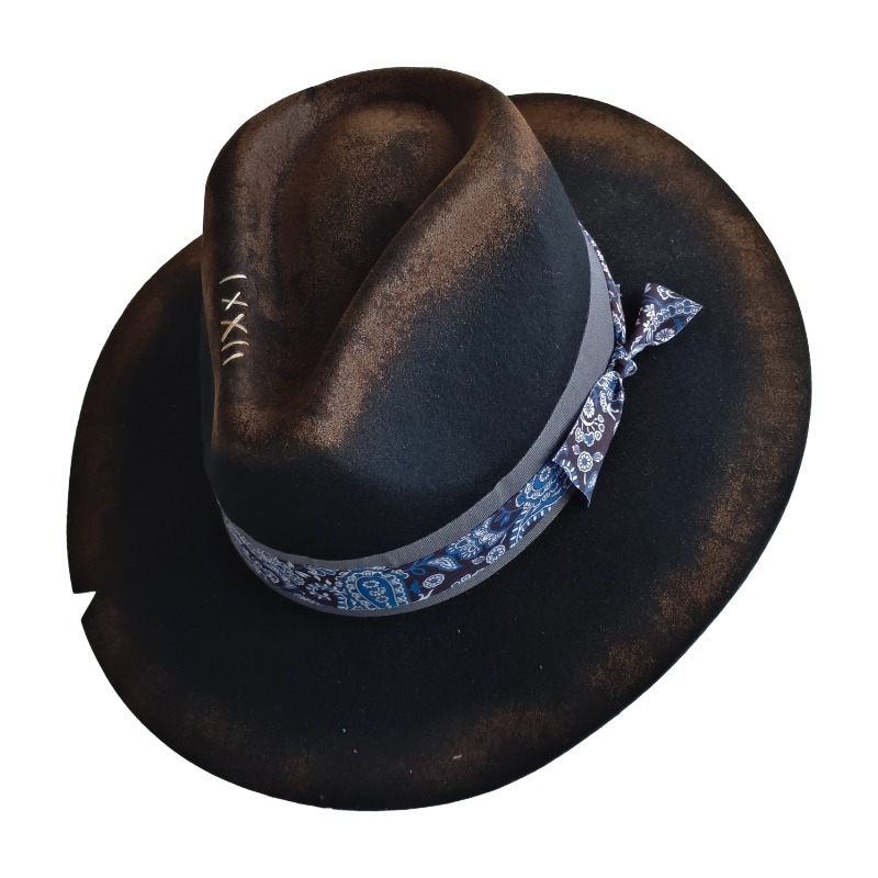 100% Wollhut zum Niedrigpreis  – Fedora Hat Wool Bewertung und Preis