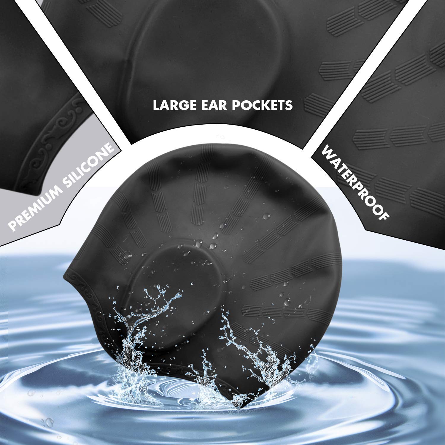 Erwachsene Hohe Elastische Bad – Swim Hat Silicone Bewertung und Preis